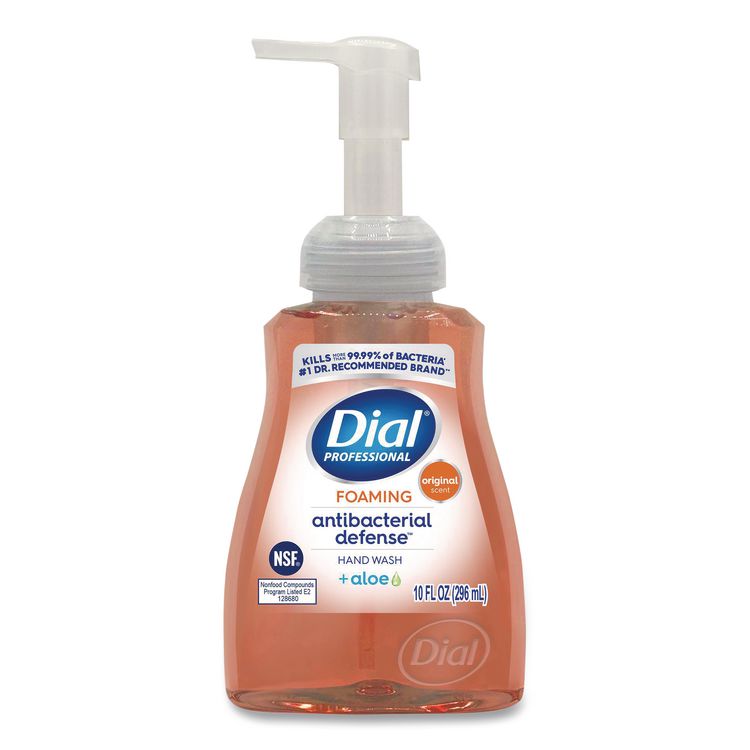 Antibacterial Defense Foaming Hand Wash, Original Scent, 10 oz Pump Bottle