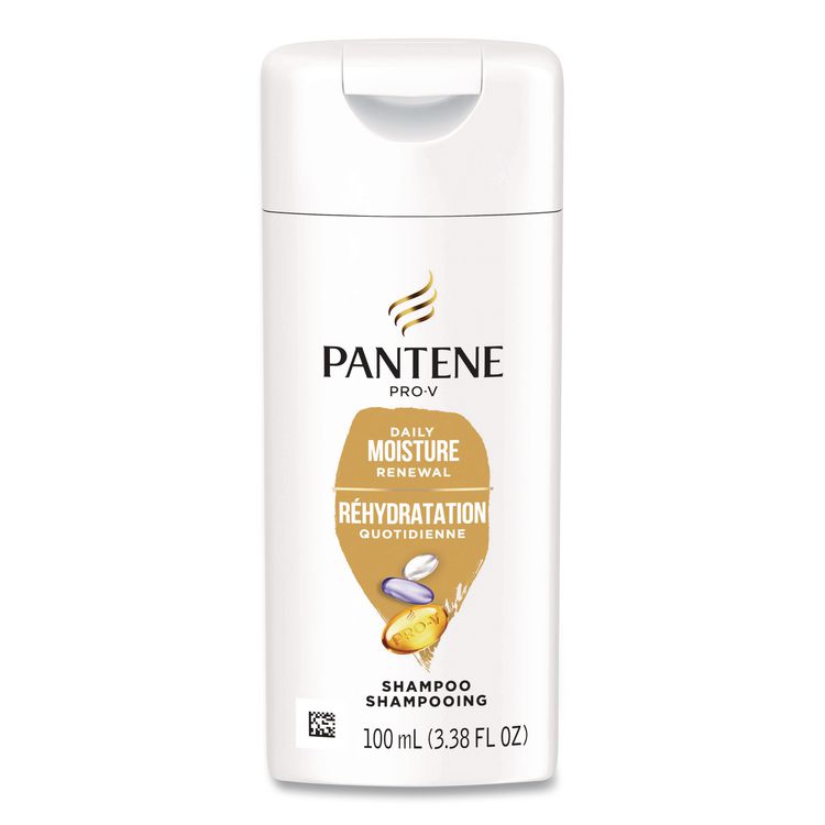 Pro V Daily Moisture Renewal Shampoo, Unscented, 3.38 oz, 24/Carton