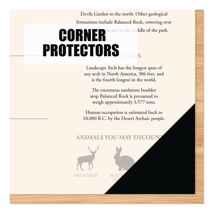 National Parks Small Monthly Desk Pad Calendar, 17 x 12, Multicolor Sheets, Black Headband/Corners, 12-Month (Jan-Dec) 2026