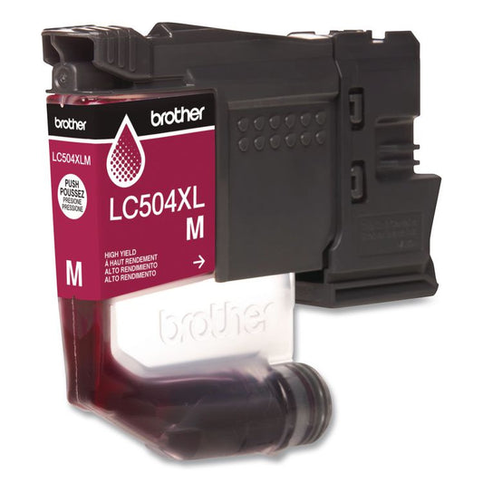 LC504 INKvestment, High-Yield Ink, 1,000 Page-Yield, Magenta
