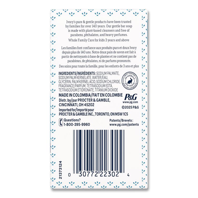 Individually Wrapped Bath Soap, Original Scent, 3.1 oz, 72/Carton