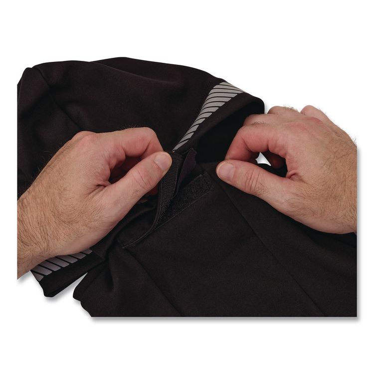 N-Ferno 6831 Reflective Balaclava Face Mask 3-in-1, Polyester, One Size Fits Most, Black