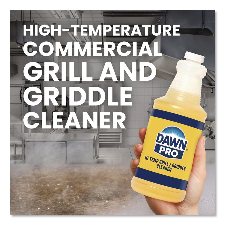 Hi-Temp Grill and Griddle Cleaner, 32 oz Bottle, 6/Carton