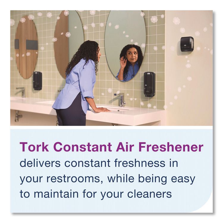 Constant Air Freshener Dispenser, 3.93 x 4.72 x 5.98, Black, 6/Carton