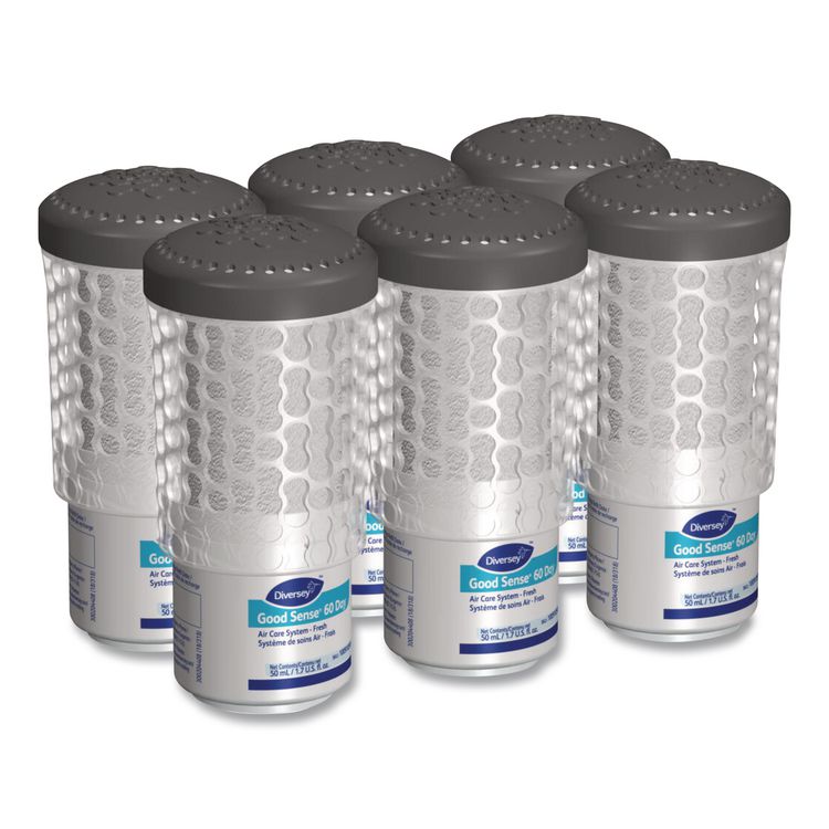 Good Sense 60-Day Air Care System, Fresh Scent, 1.7 oz, 6/Carton