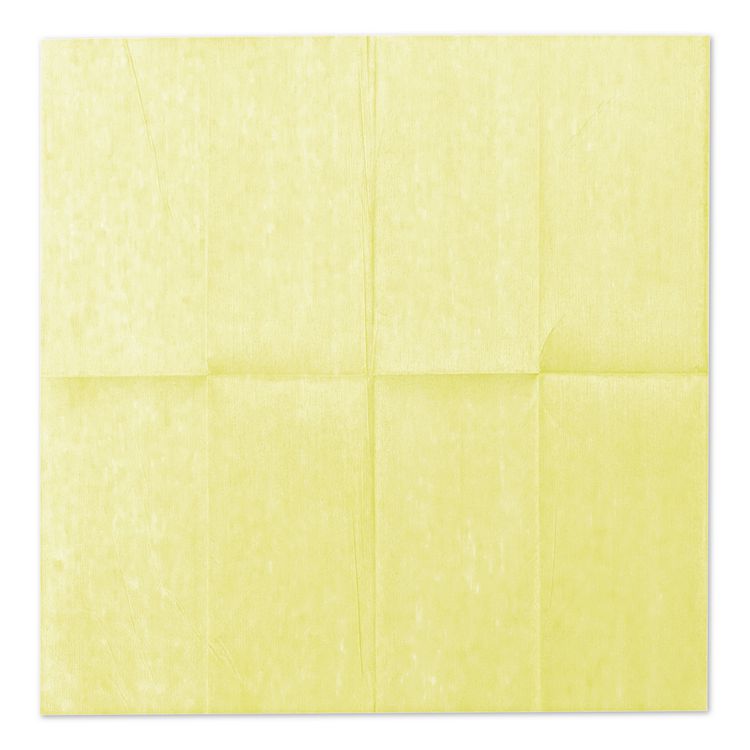 Masslinn Dust Cloths, 1-Ply, 24 x 24, Unscented, Yellow, 30/Bag, 5 Bags/Carton