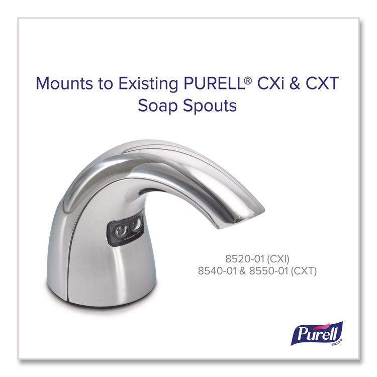CX10 Counter Mount Soap Dispenser Retrofit Kit, 2,000 mL, 2.28 x 5.82 x 4.04, Graphite