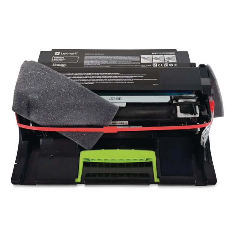 50F0Z00 Return Program Drum Unit, 60,000 Page-Yield, Black