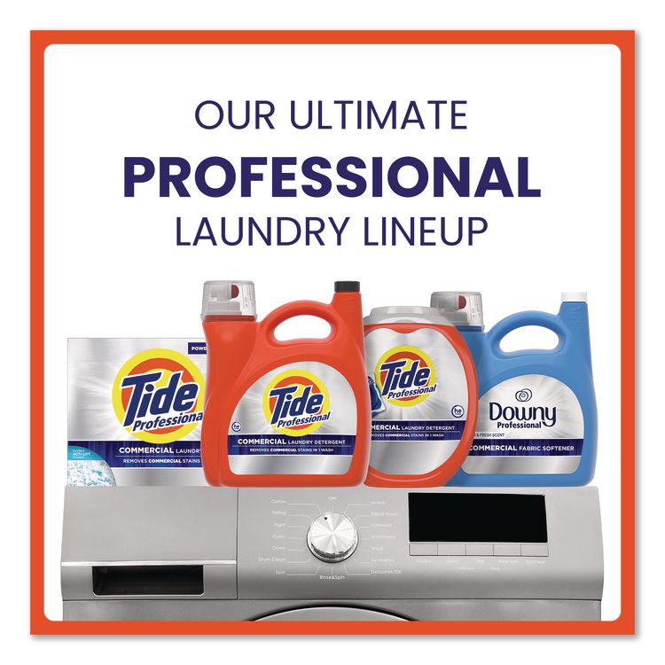 Commercial Power PODS Laundry Detergent, HE Compatible, 63 Liquid Pods/Tub, 4 Tubs/Carton