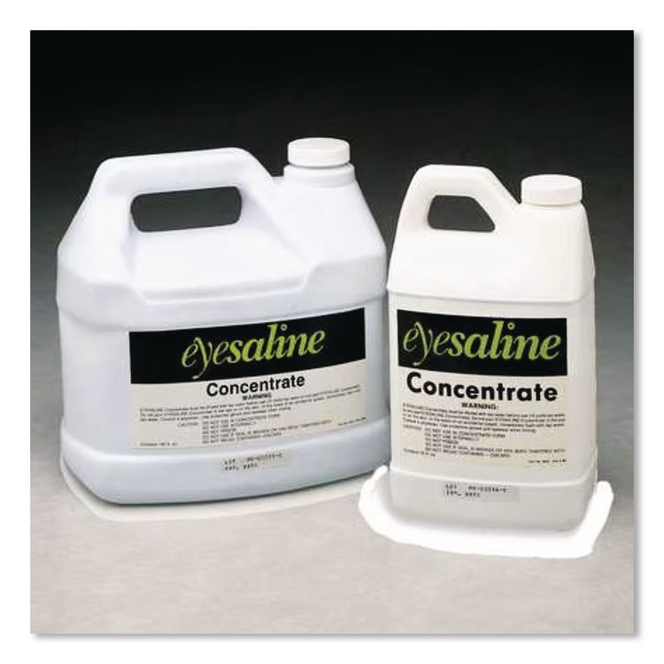 Fendall Eyesaline Concentrate Refill for Porta Stream II, III, 180 oz Bottle, 4/Carton