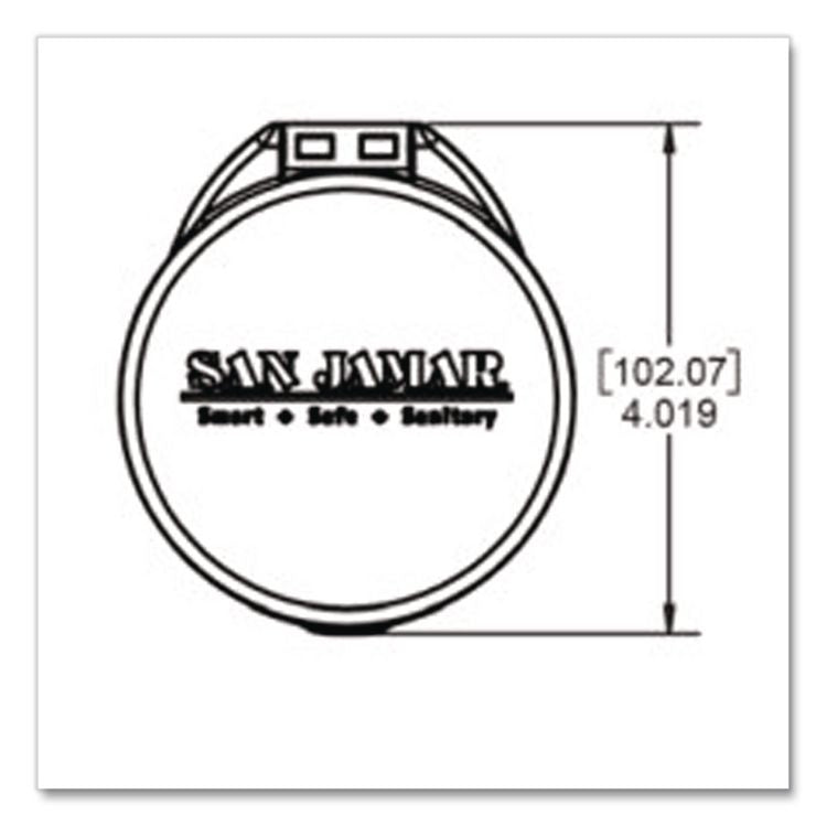 Flip Cap Replacement For C3165WH, White