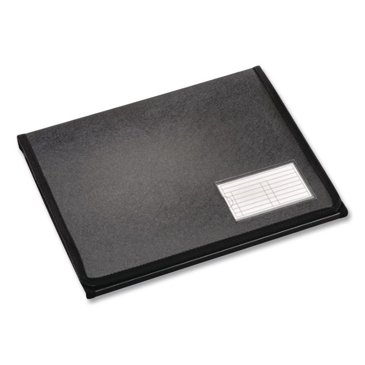 ShowFile Horizontal Display Easel, 20 Letter-Size Sleeves, Black