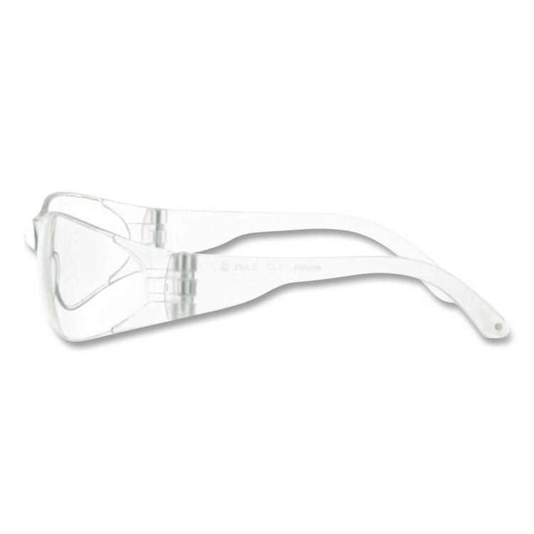 Checklite Safety Glasses CL110AF, Frameless, Clear Single Lens