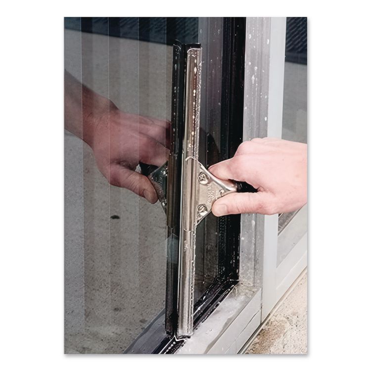 Pro Stainless Steel Squeegee, 14" Wide Blade