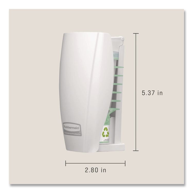 Passive Air Care Dispenser, 2.9 x 2.8 x 5.41, White