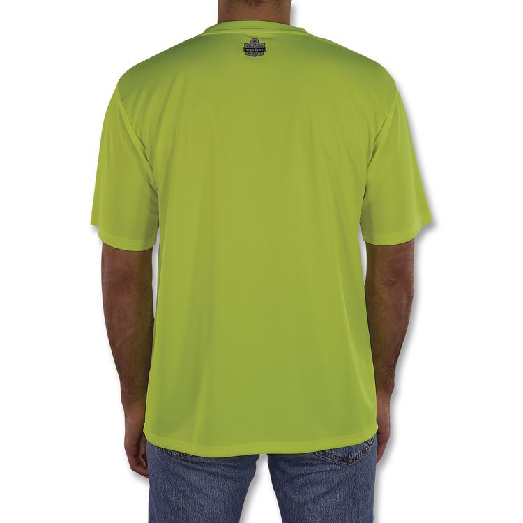 GloWear 8092 Non-Certified Essential Hi-Vis T-Shirt, 2X-Large, Lime