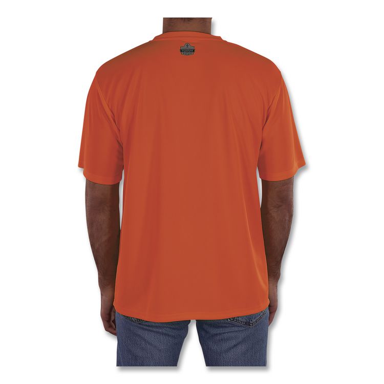 GloWear 8092 Non-Certified Essential Hi-Vis T-Shirt, X-Small, Orange