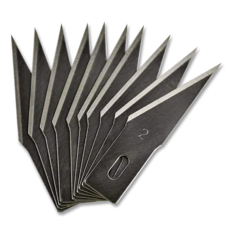 No. 2 Bulk Pack Blades for X-Acto Knives, 100/Box
