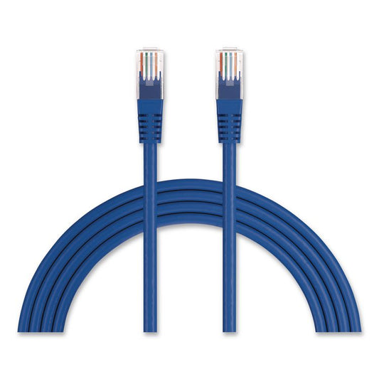 CAT5e 350 MHz Molded Patch Cable, 14 ft, Blue