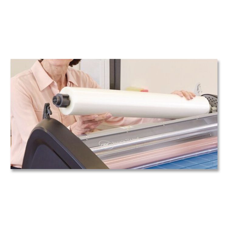 Pinnacle 27 EZLoad Roll Film, 3 mil, 25" x 250 ft, Gloss Clear, 2/Box