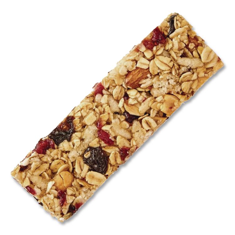 Granola Bars, Chewy Trail Mix Cereal, 1.2 oz Bar, 16/Box