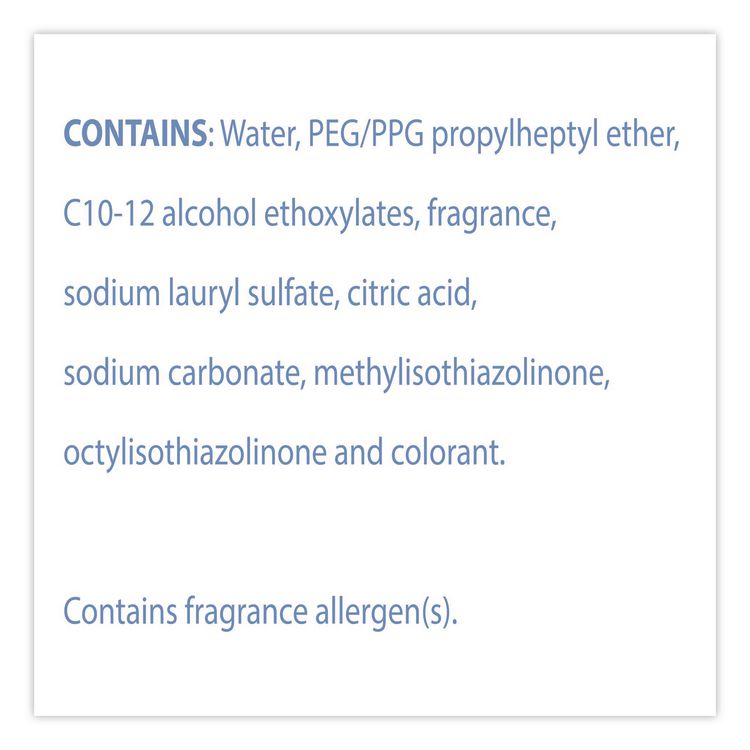 CloroxPro Fraganzia Multi-Purpose Cleaner, Spring Scent, 175 oz Bottle, 3/Carton