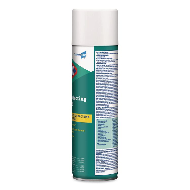 CloroxPro Disinfecting Spray, Fresh Scent, 19 oz Aerosol Spray