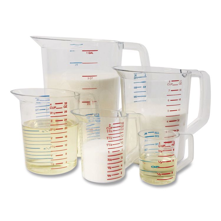 Bouncer Measuring Cup, 8 oz, Clear