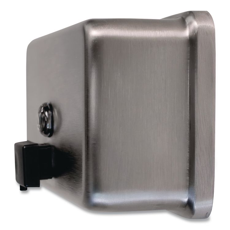 ClassicSeries Surface-Mounted Liquid Soap Dispenser, 40 oz, 8.13 x 2.75 x 4.75, Stainless Steel