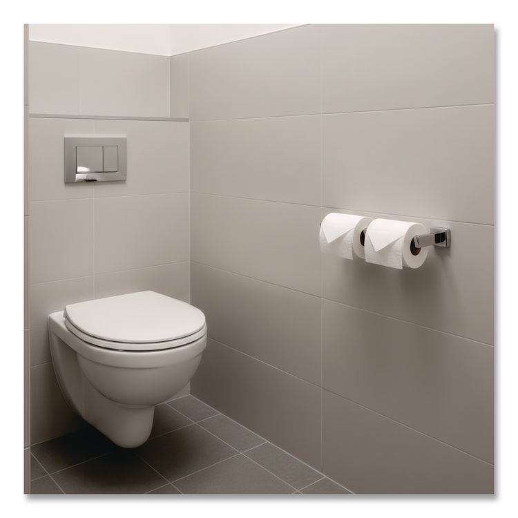 ClassicSeries Surface-Mounted Toilet Tissue Dispenser, 12.5 x 3.94 x 2, Stainless Steel