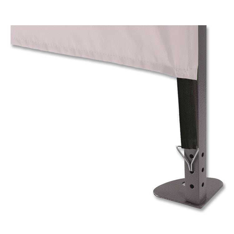 SHAX 6194 Pop-Up Tent Sidewall, 10 ft x 10 ft, Polyester, White