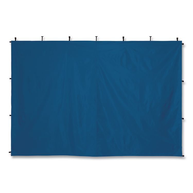 SHAX 6055 Heavy-Duty Pop-Up Tent Kit - Solid Sidewalls, Single Skin, 10 ft x10 ft, Polyester/Steel, Blue