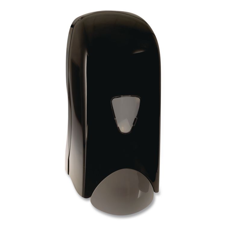 Foam-eeze Bulk Foam Soap Dispenser with Refillable Bottle, 1 L, 4.88 x 4.75 x 11, Black/Gray