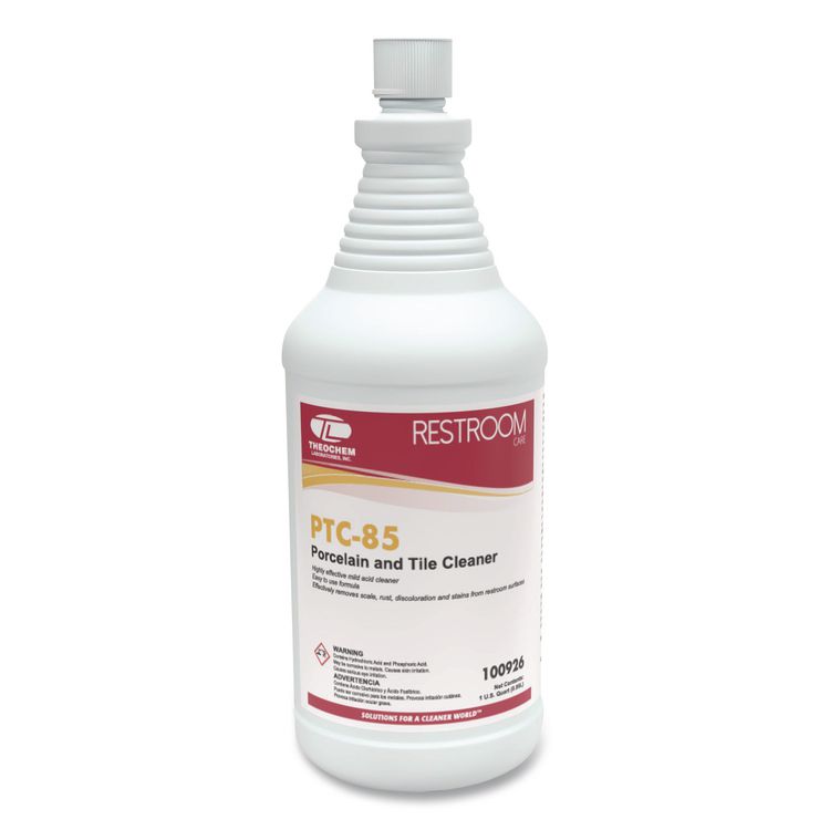 PTC-85 Porcelain and Tile Cleaner, 32 oz Bottle, 12/Carton