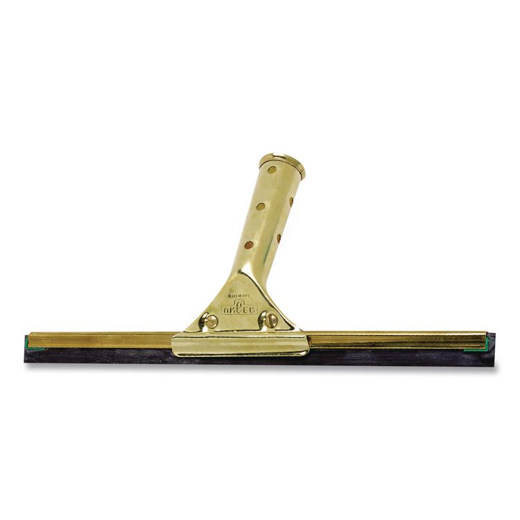 Golden Clip Window Squeegees, 12" Wide Blade, 4.5" Handle