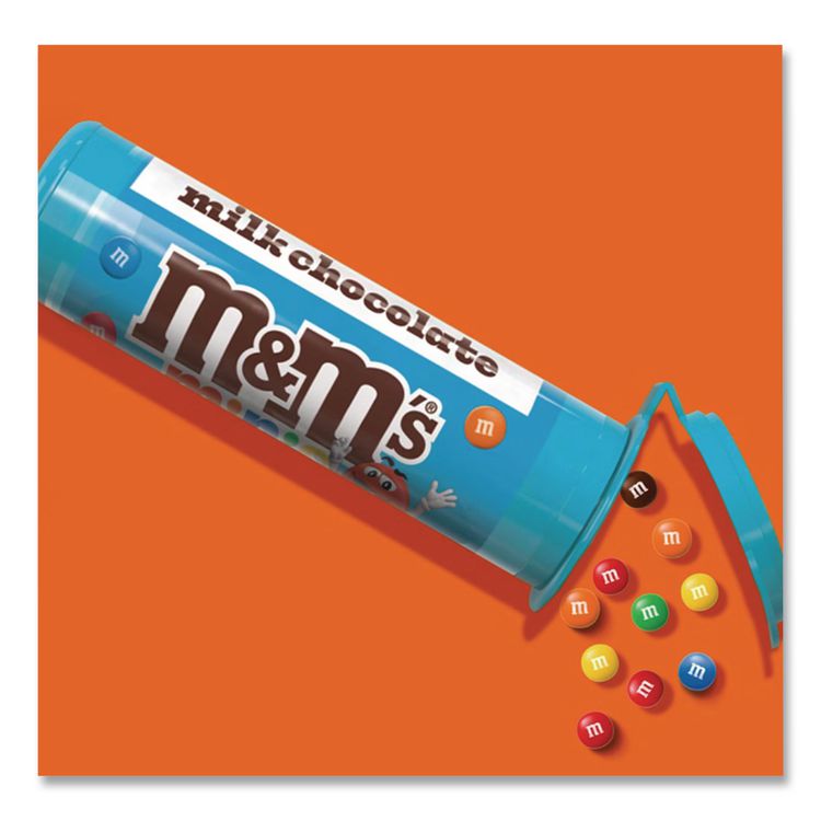 Milk Chocolate Mini Tubes, 1.08 oz, 24 Tubes/Box