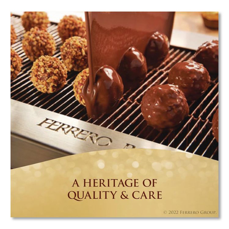 Hazelnut Chocolate Diamond Gift Box, 21.2 oz, 48 Pieces