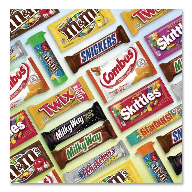 MARS Favorites Snack Box, 23 Assorted Snacks/Box