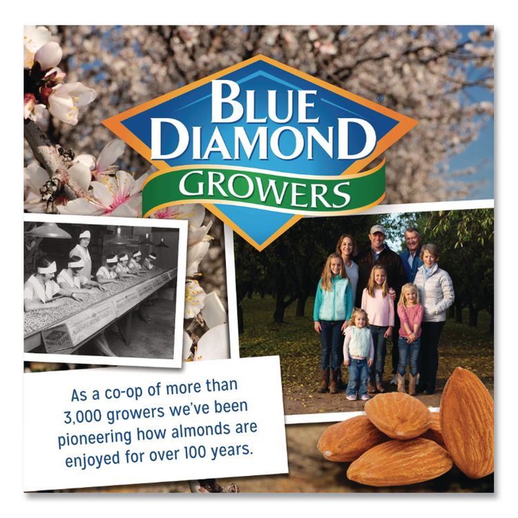 Low Sodium Lightly Salted Almonds, Family Size 10 oz Bag