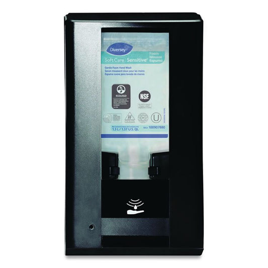 IntelliCare Dispenser II, 1.3 L, 9.06 x 19.45 x 11.22, Black, 6/Carton
