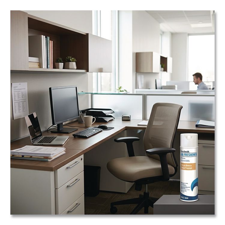 Aerosol Air Freshener, Tropic Breeze, 10 oz Aerosol Can, 6/Carton