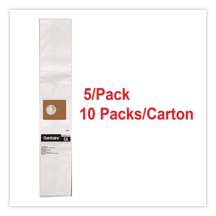 Style SA Disposable Dust Bags with Allergen Filtration for SC3700A, 5/Pack, 10 Packs/Carton