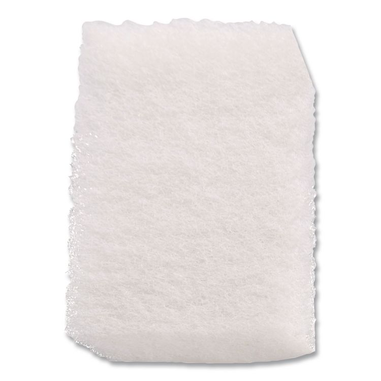 Octopus Light Duty Cleaning Pad, 5" x 9", White, 20/Carton