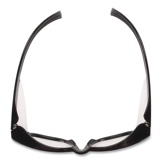 Maverick Safety Glasses, Black Full Frame, Clear Dual Lens (Each)