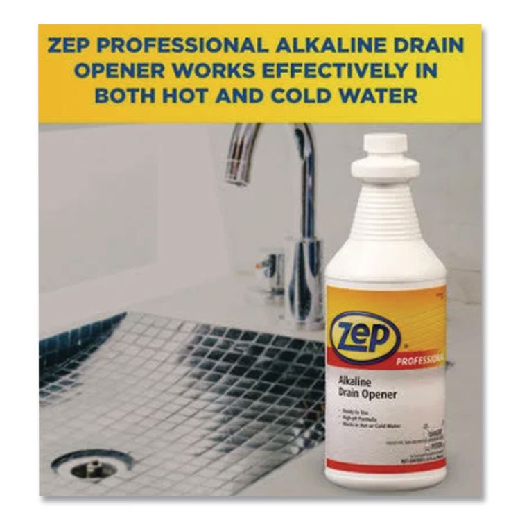 Alkaline Drain Opener, 32 oz Bottle