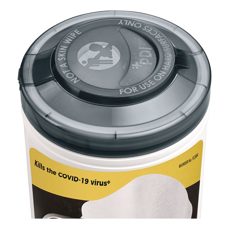 Disinfecting Multi-Surface Wipes, 7.5 x 5.38, White, 200/Canister