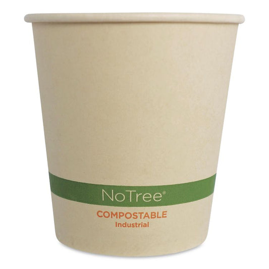 NoTree Paper Hot Cups, 10 oz, Natural, 1,000/Carton