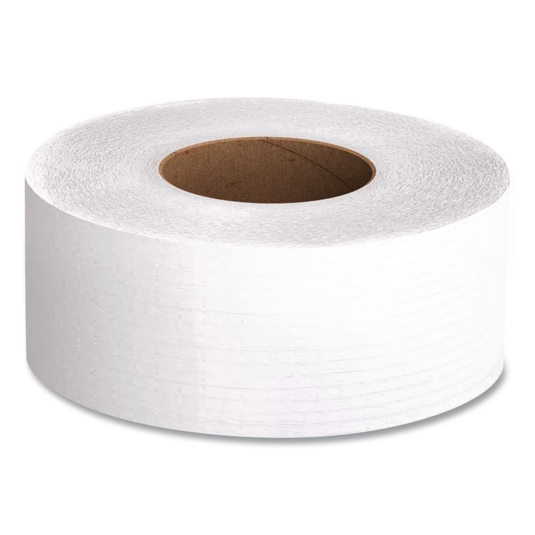 Essential Extra Soft JRT, Septic Safe, 2 Ply, 3.55" x 750 ft, White, 12 Rolls/Carton
