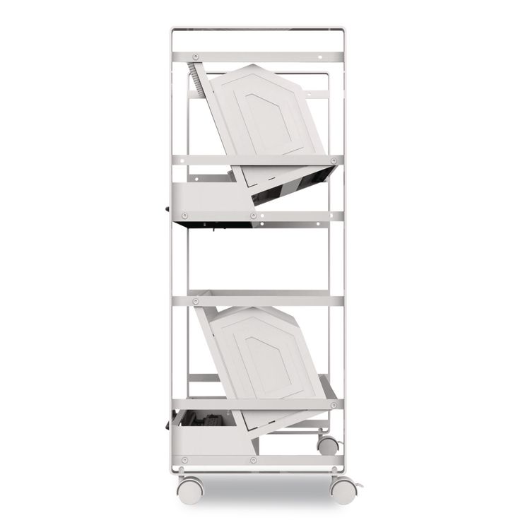 32 Tablet/Chromebook Open Charging Cart for 32 Devices, 27 x 14.75 x 39.75