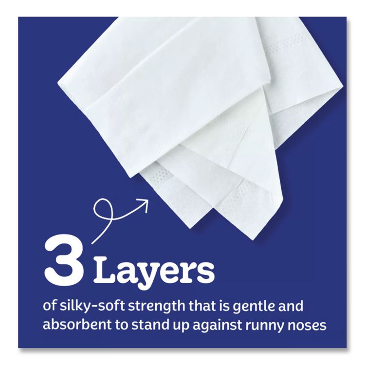 Ultra Soft Facial Tissue, 3-Ply, White, 120 Sheets/Box, 6 Boxes/Pack, 4 Packs/Carton